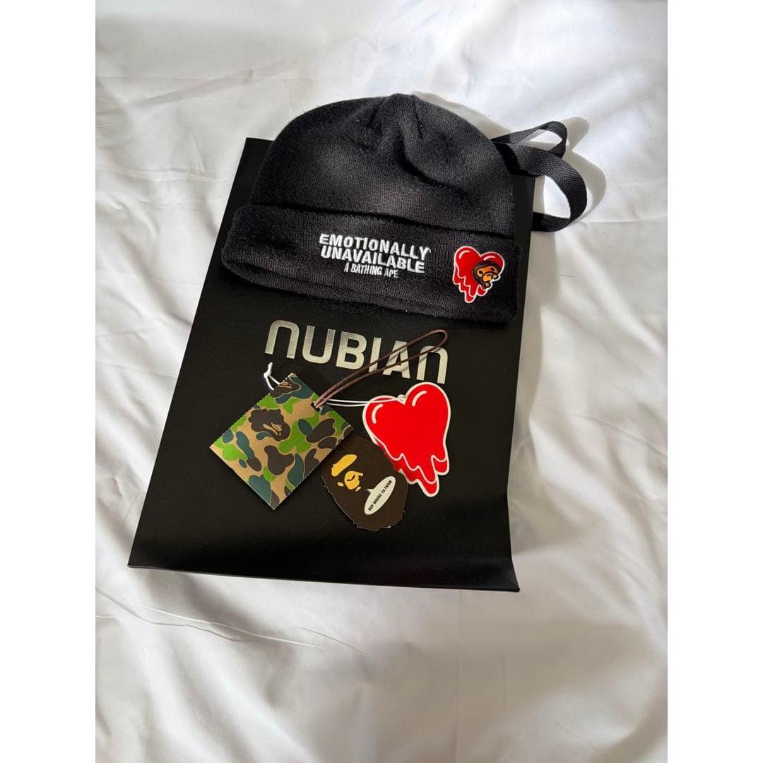 Used A BATHING APE NUBIAN BEANIE