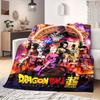 Dragon Ball Z Print Blanket Warm Comfortable Flannel Blanket Suitable for Bedrooms,Sofas, Beds,Chairs,Travel -QIAO31