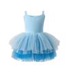 New Girl Ballet TuTu Dress 1-8 Ys Fashion Professional Kids Dancing Party Dress Performance Costume Princess Wedding Dress