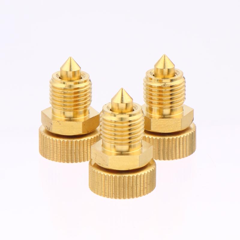 3 Stuks Hoge Druk Luchtontluchtingsschroef Koperen Veiligheidsontluchtingsklep 3-Traps Pomp Reserveonderdeel PCP Luchtpompen Onderdelen