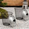 VOFUN-Worm Composter With Lid Metal Mesh In-Ground Bin Nutrient Supply Kitchen Scraps Garden Waste Harvesting