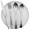 4pcs/set Western Tableware Set Stainless Steel Matte Cutlery Flatware Set Rose Gold Knife Fork Dessert Spoon Kitchen Dinnerware Set