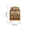 Vintage Holz Lese-Tracker Zählt bis zu 999 Bücher Mit Exquisitem Design Und Nostalgischer Ästhetik Perfektes Schreibtischornament