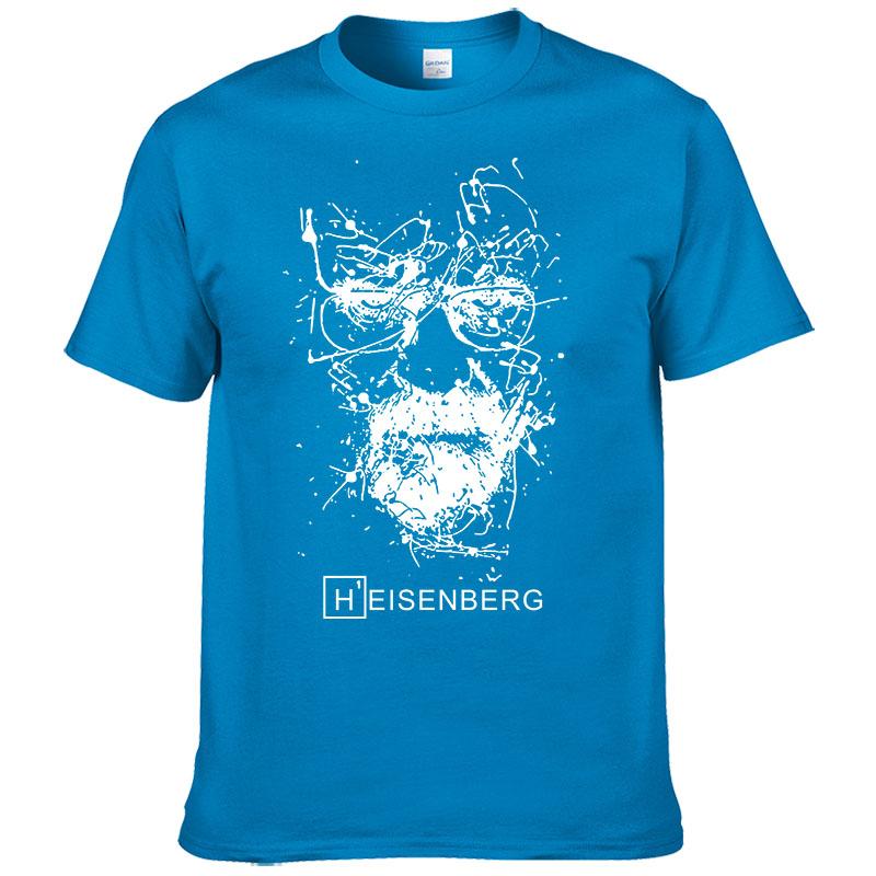 2024 New Fashion Breaking Bad T Shirts Men Heisenberg Camisetas Hombre Men Cool Tee Shirt Tops Short Sleeve Cotton T-shirts #191
