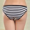 Cotton Panties for Woman Sexy Lace Underwear Briefs Set Lingerie Girls Ladies Bikini Underpants Striped Print Knickers 10Pcs/set