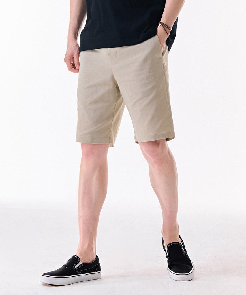 CHASECULT Men'S Linen-Like Shorts-Dcrk2521E0X