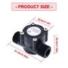 Universal Water Flows Meter with G1/2 Port Energy Efficient for Fast Detection In Heaters Dispensers & Purifiers