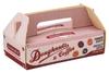 Seto Craft Designer Accessory, Red, Tissue Box (Donut Box), Fits Tissue Boxes Up To 23W X 11.5L X 5.5Hcm, SF-4012-RD