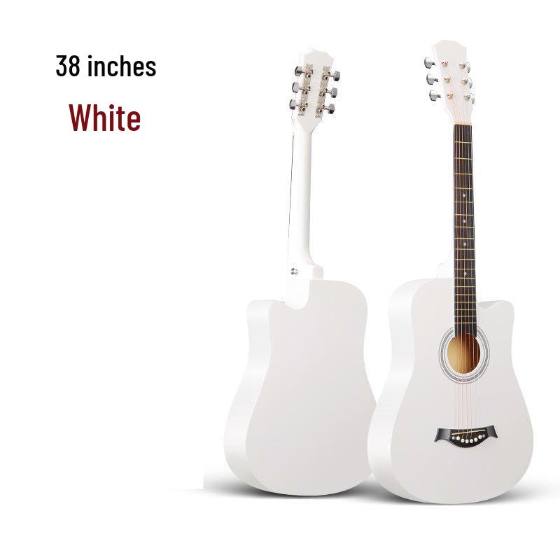 38" & 41" Wooden Beginner Practice Guitars In Stock