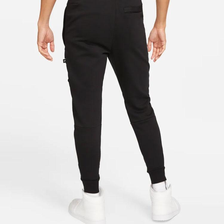 Jordan Zion Performance Letter Embroidery Solid Joggers Men Bottoms Black DJ5874-010
