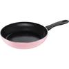 Ballarini Caprera Deep Frying Made In Induction Ceramic Product In CAPRERA Pan, 28cm, Pink, Italy, Compatible, Coating, [Official Japan] Z1025-114