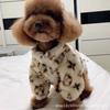 Dog clothes autumn and winter schnauzer french bulldog bichon teddy small and medium dogs cat smoked fur outwear