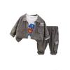 Kids Casual Long-Sleeve Set, Comfortable Daily Wear Outfits