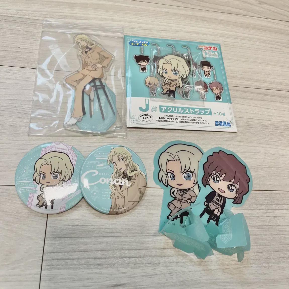 

Detective Conan Sega Coogee Vermouth Acrylic Can Badge Strap