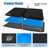TPE Gel Portable Seat Cushion Sedentary Pain Relief Breathable Washable Outdoor Camping Garden Bench Travel Airplane Seat Foldable Pad Mat