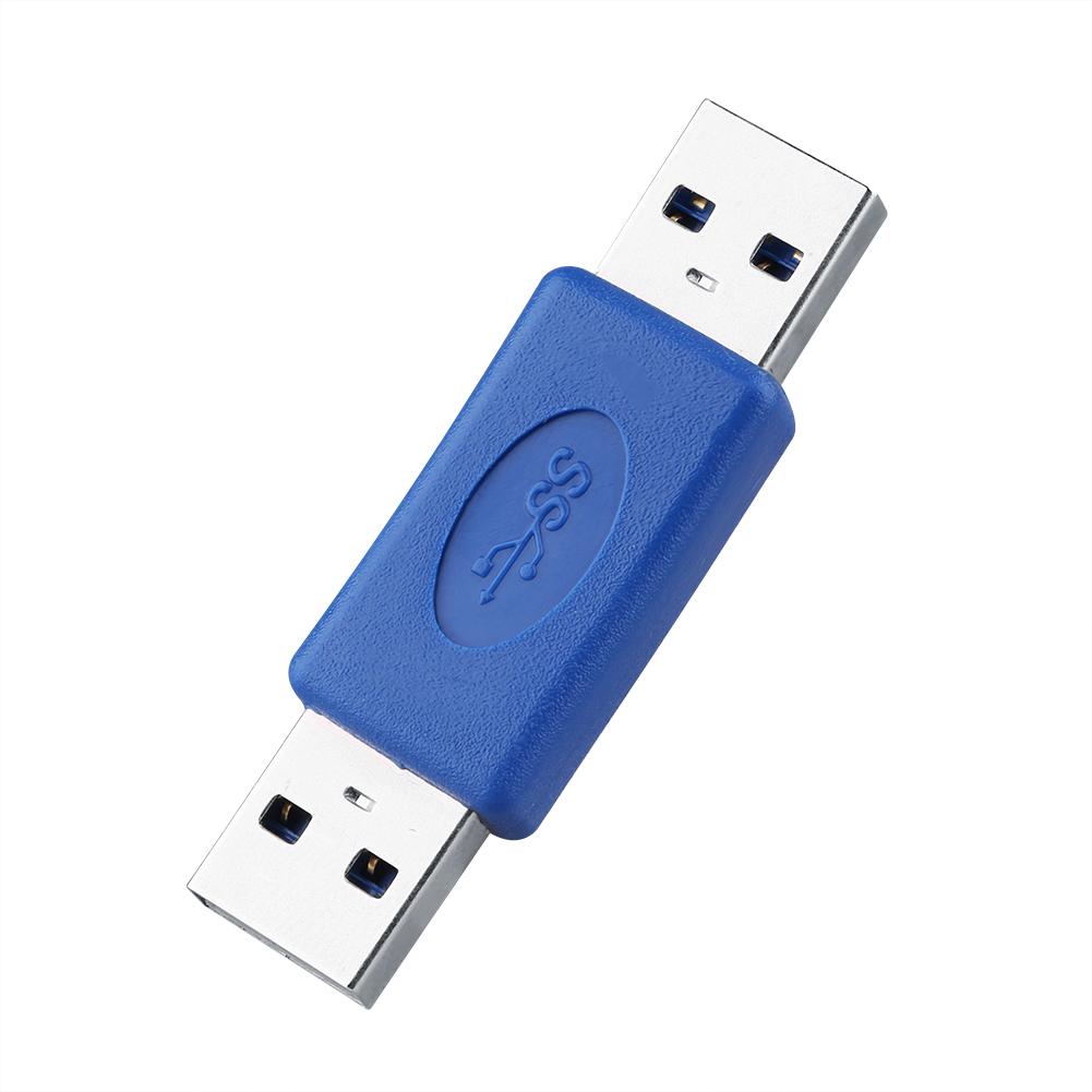 USB 3.0 Type A Male To Type A Male M M Coupler Adapter Gender Changer Connector Pro New