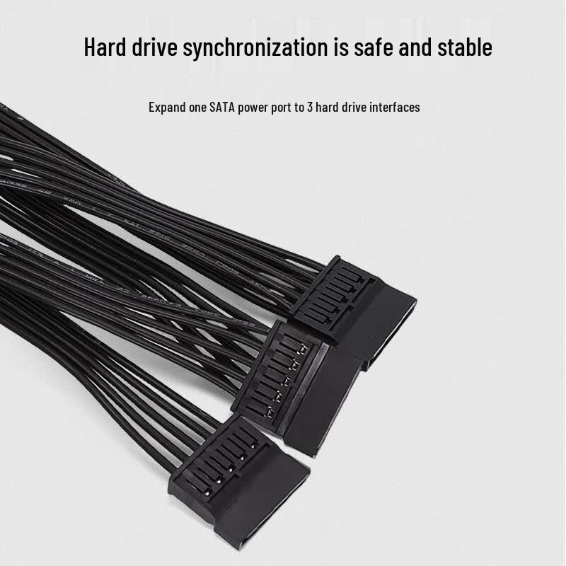 KELEPU SATA 15-Pin Power Extension Cable