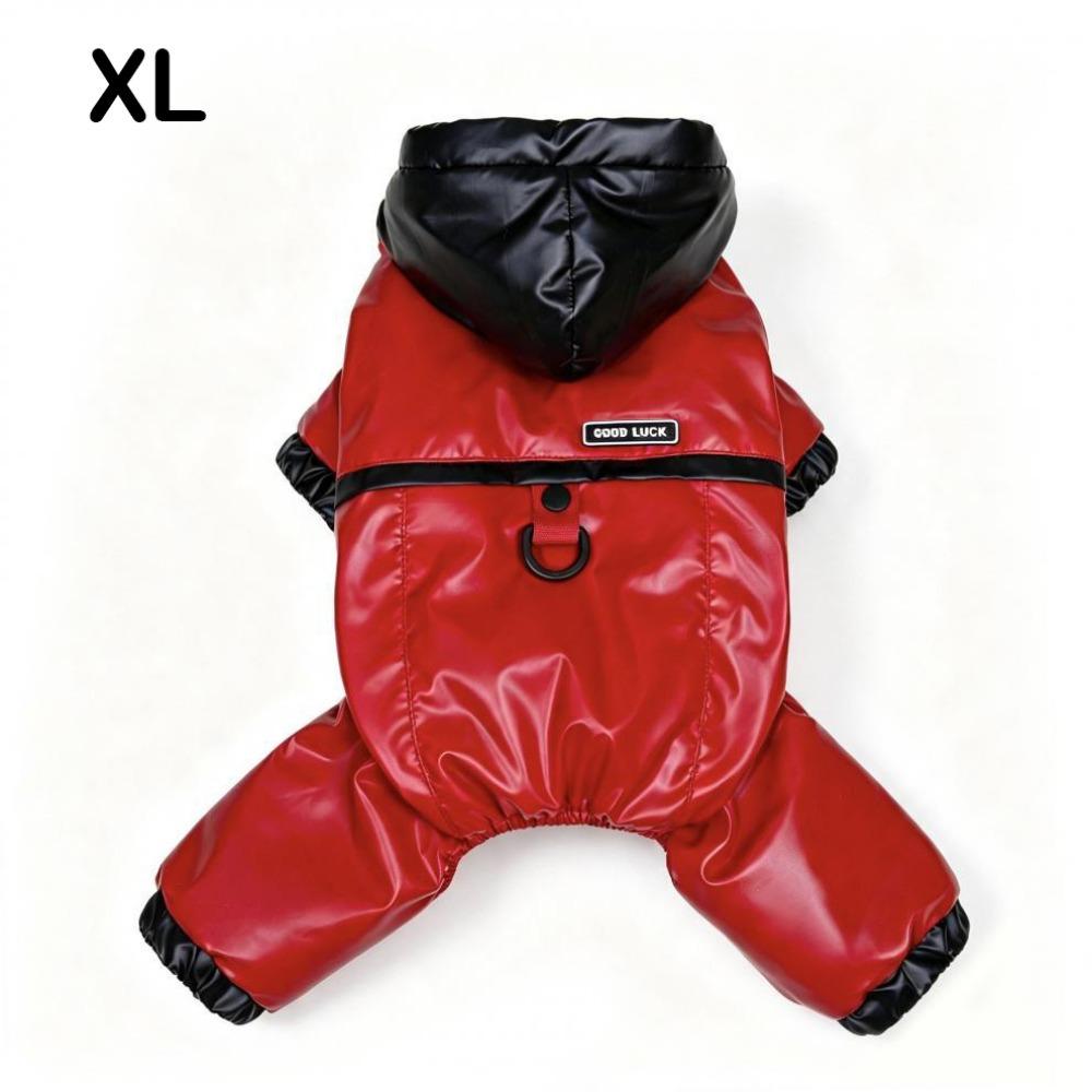 Padded Lining Dog Winter Coat Hooded Puppy Outfit New Warm Dog Jacket for Small Dogs