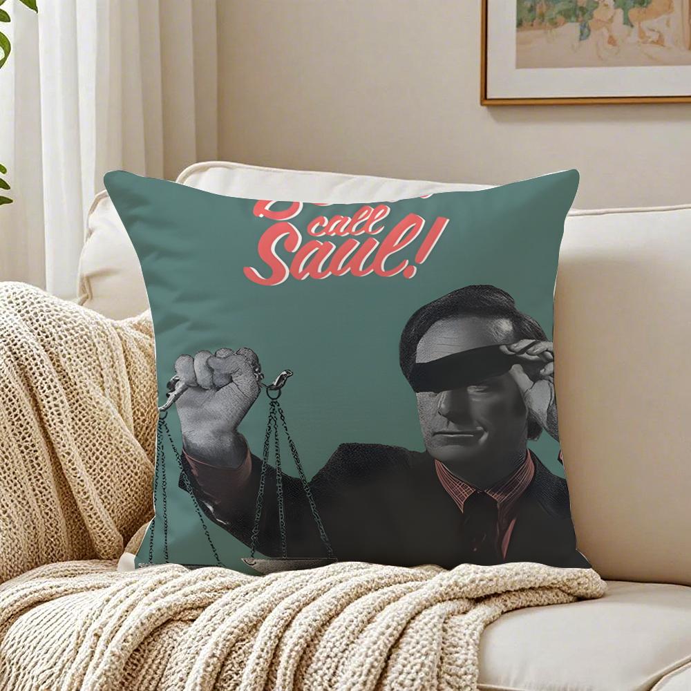 TV Drama BBetter CCall Saul Cushion Cover Pillowcase Antidustmite Living Room Sofa Decor Cushion Room