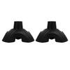 2 Pack Self Standing Quad Base Replacement 4 Point Walking Support Rubber End 19mm Inner Diameter