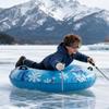 Snow Sledge Inflatable Ski Ring PVC Sledding Tube Thicken Snow Tubing Winter Snow Tube with Handle Skiing Accessories