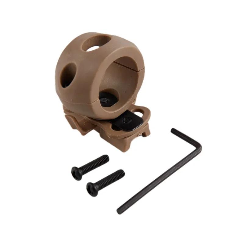 1 Stück 20-24mm Helm Spezielle Beleuchtung Taschenlampe Halterung Taktischer Helm Montageadapter Outdoor-Sport Reiten Schienen Zubehör