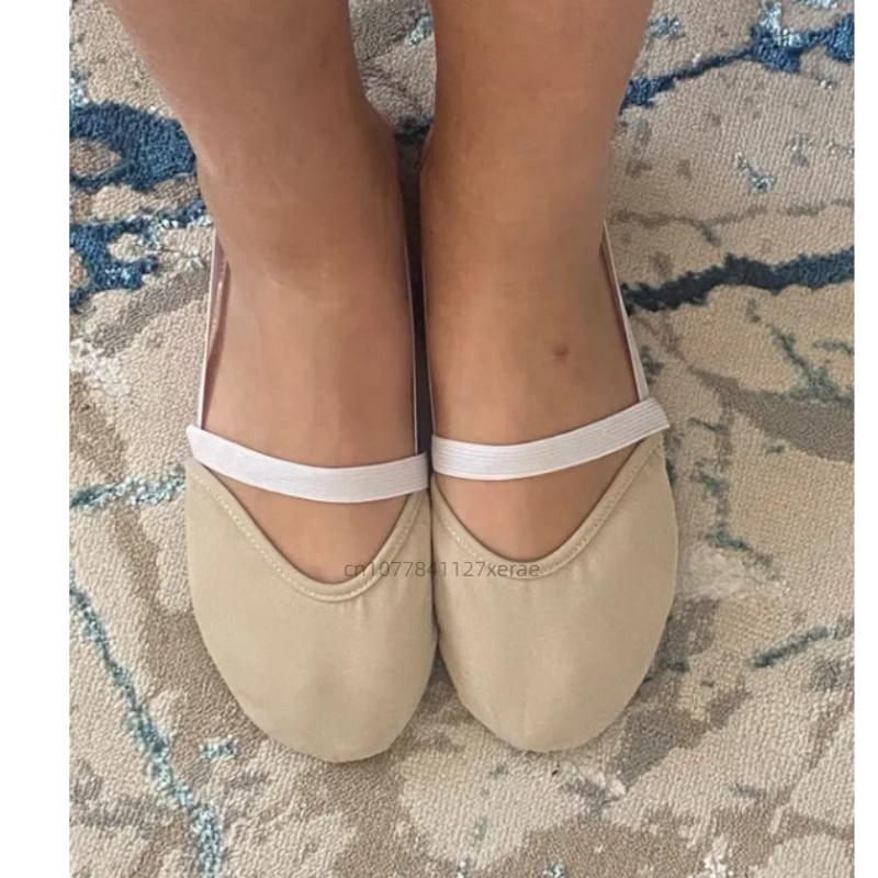 Scarpe da Danza Moderna a Suola Morbida Ammortizzanti, Traspiranti e Leggere per la Pratica, Scarpe da Ballo per Donna