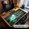 Large Mouse Pad Celtic FC Print Custom Name Text Desk Mat for Office Gaming