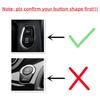 Durable ABS Car Front Start A Off Button Fix Trim For BMW 3 Series F30 2013-2018