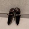 Fashion Women's Fashion Flat Shoes Autumn New Round Head Shallow Mouth Butterfly Knot Rivet Soft Sole Non-slip Single Shoes