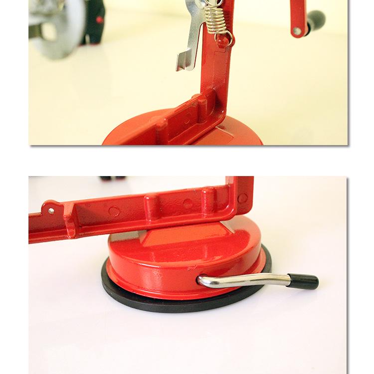 Manuel Paslanmaz Çelik Spiral Patates Dilimleyici - Ticari Döner Şiş Aracı