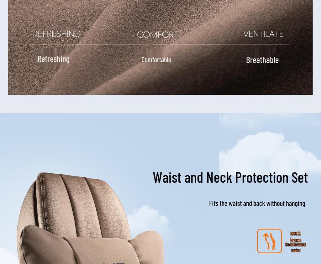 BYD Neck & Lumbar Support Cushions for Han/Tang/Song/Qin/Yuan/Xia