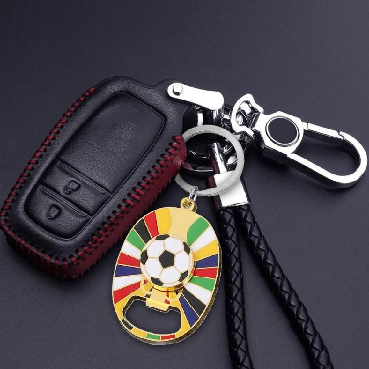Commemorative 2026 Soccer Keychain Multi Tool Bottle Opener Portable Football Themed Accessory Decoration