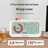 Dual Screen Timer & Alarm Clock with Countdown and Self-Discipline Visual Aid for Desktops