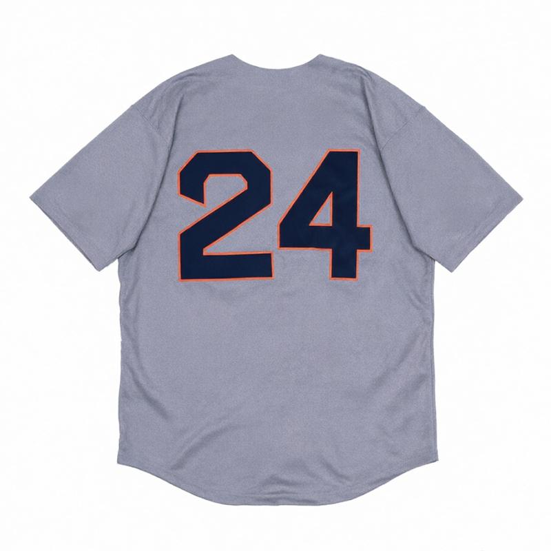 Men's Vintage-Style Stitched Baseball Jerseys 2 Alex Bregman 5 Jeff Bagwell 7 Craig Biggio 24 Jimmy Wynn 34 Nolan Ryan S-3XL