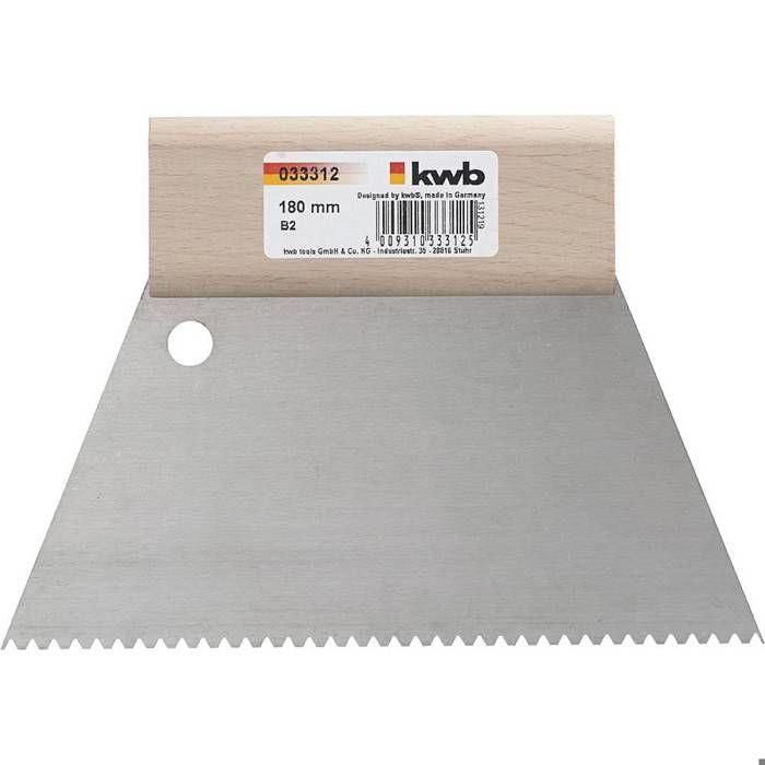 KWB Spatule dentelée - 033312