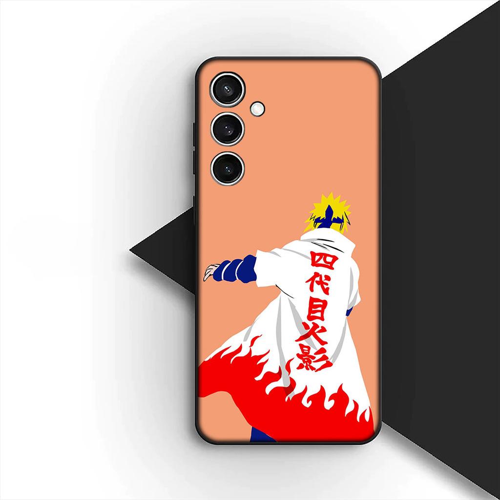 Minato Narutos Namikaze Sasuke Phone Case for Samsung Galaxy S20 S22 S21 FE Ultra Plus A07 A17 A15 A16 A25 A57 A37 Cover