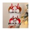 Antlers Christmas Hair Clip, Cute Holiday Headwear, Christmas Decoration Hair Accessories, Versatile Accessories For Daily Parties