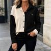 Women's Fashion Long Sleeve Loose Fit Jacket