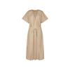 LESS 2025 Summer Cotton Short-Sleeve Dress