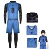 Anime Blue Lock Cosplay Chigiri Hyoma Bachira Meguru Kunigami Rensuke Isagi Yoichi Cosplay Costume Unisex Jersey Jumpsuit Outfit