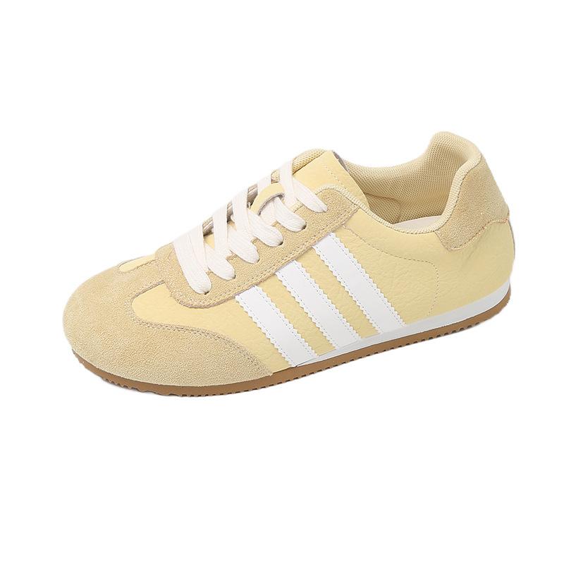 Yellow women's new summer and autumn versatile casual sports shoes thin-soled shoes