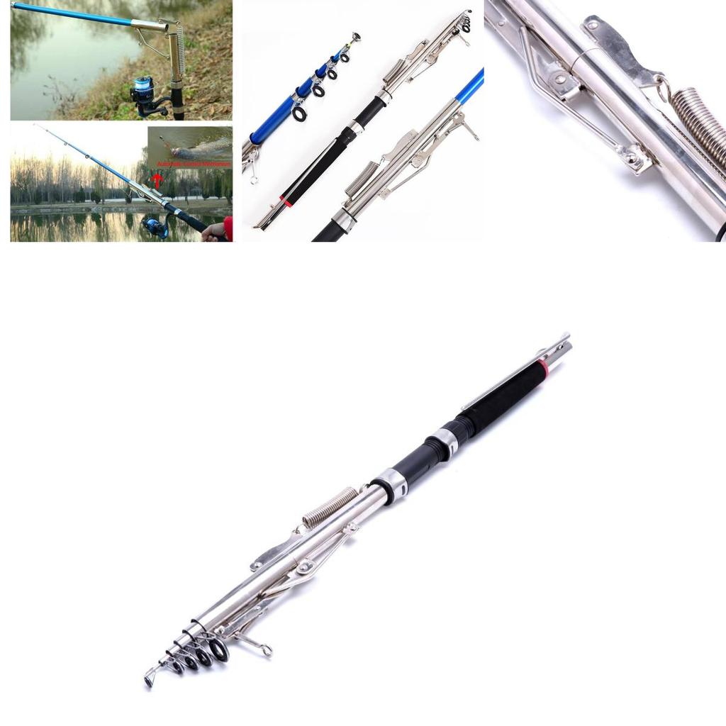 2.1m 2.4m 2.7m Automatic Fishing Pole Perfect For River And Pool Fishing**