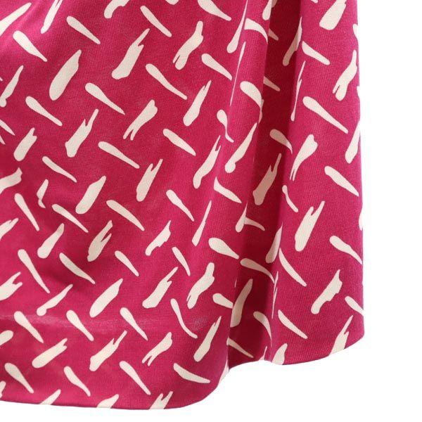 Diane von Furstenberg Heldekkende håndtak Uten ermer Ett stykke 2 Rosa Kvinner Brukt