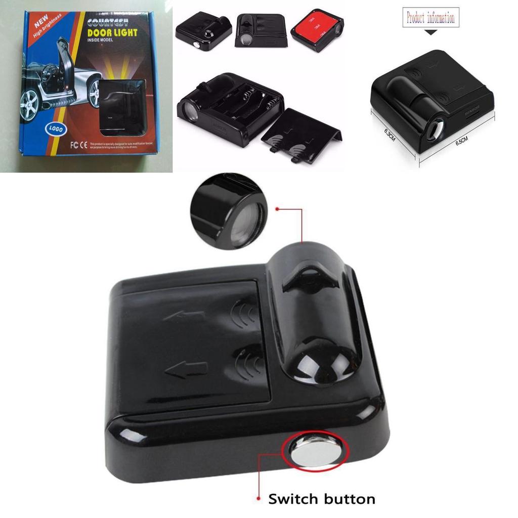 LED Kabellos 2 Stück Courtesy Auto Türschwelle Laser Willkommen Geister Lichter Für Cruz