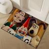 Kreslený W-Wallace G-Gromit Pes Rohožka Vítejte Protiskluzová Podlaha Ložnice Kuchyně Koupelna Balkon Chodba Koberec Domácí Dekorace Koberec