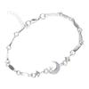 Lightweight Alloy Celestial Bracelet Wrist Chain With Adjustable Closure Sparkling Night Out Accessory For Women