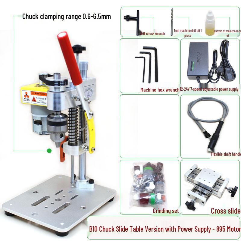 Micro Mini Desktop Precision Drill for Mobile Phone and Watch Repair