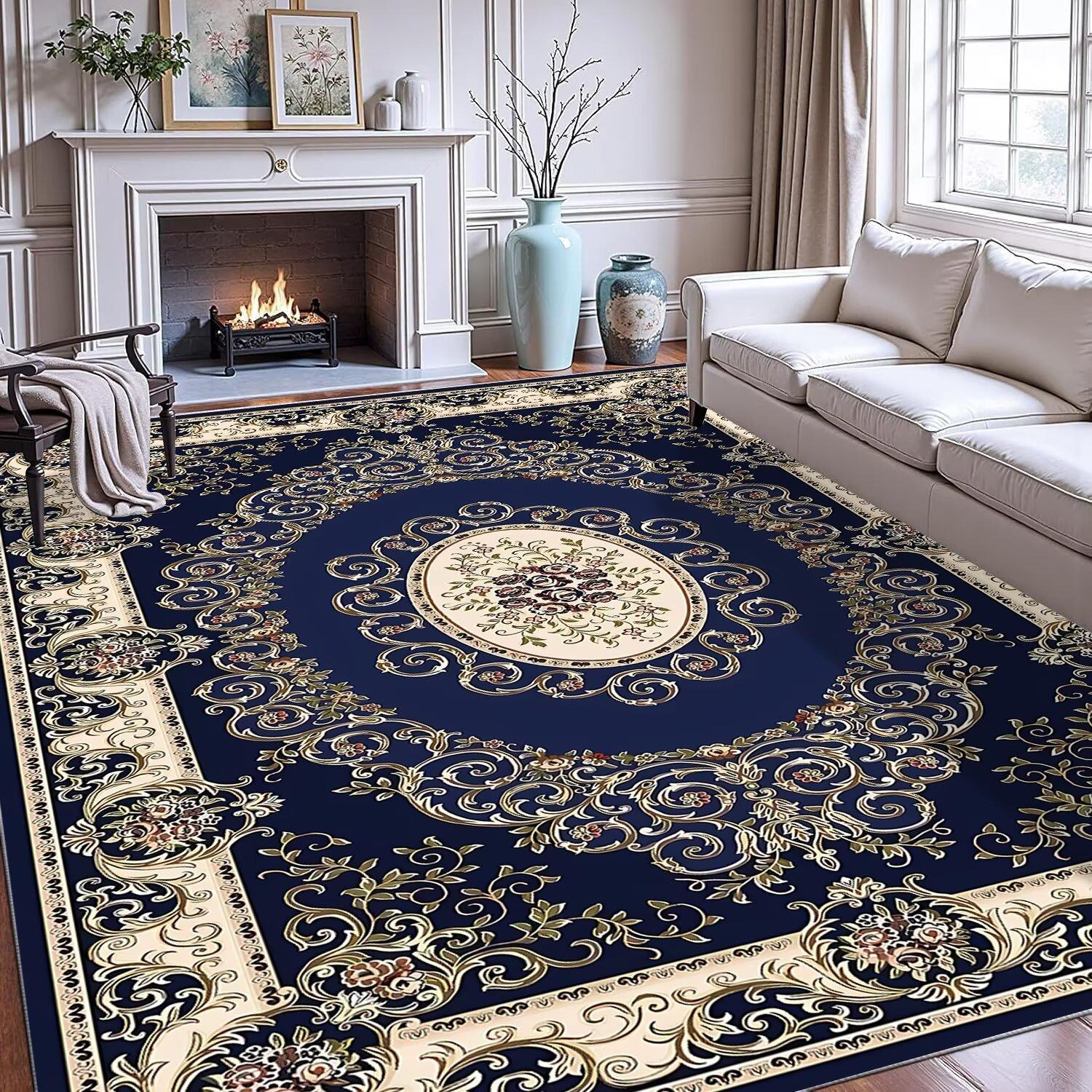 

Европейский персидский ковер для гостиной, ковер для спальни, прикроватный ковер, износостойкий коврик для дивана и чайного столика для дома 200*300cm