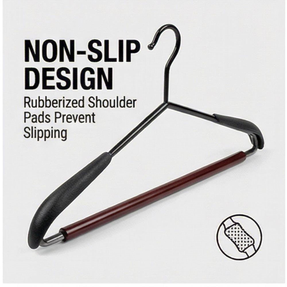 Premium Beech Wood Household Non-Slip, No-Marks Clothes Hanger